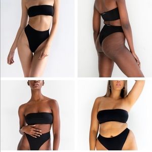 Never worn 437 two-piece swimsuit